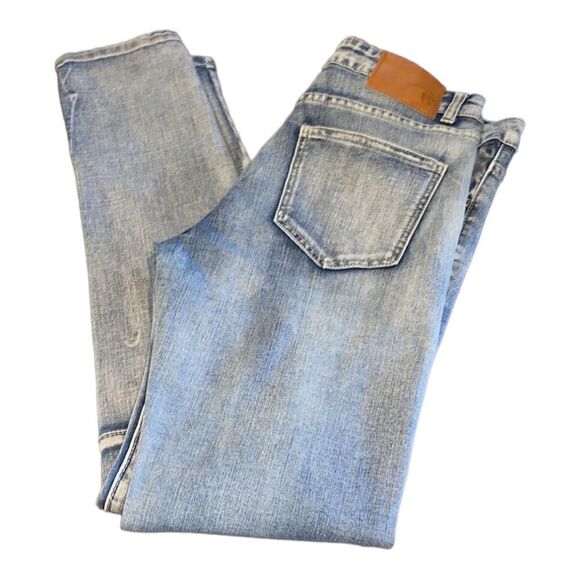 Waimea Men’s Graffiti Denim Skinny Jeans Streetwear Size 32x31 - Picture 6 of 14